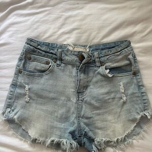 Altar'd State Distressed Festival Jean Shorts Size 27/5!